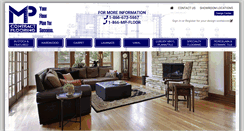 Desktop Screenshot of mpcontractflooring.com